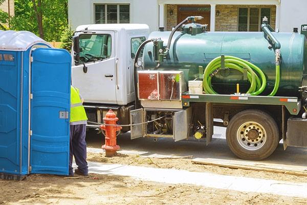 workers at Redmond Porta Potty Rental